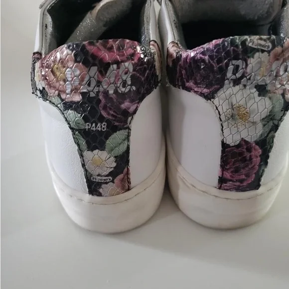SUPER CUTE P448 FLORAL SNEAKERS size 37 - Picture 9 of 12